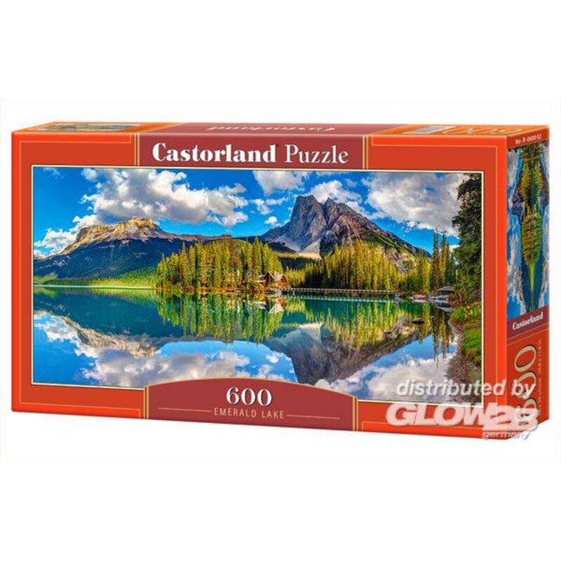 Emerald Lake, puzzle 600 pieces Jigsaw puzzle