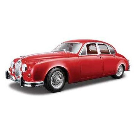 Jaguar Mark Ii 1959 1:18 Red Die-cast