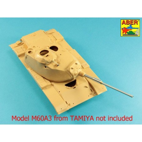 105 mm M-68 tank barrel for U.S. M60 Tank (designed to be used with Dragon, Takom and Tamiya kits) 