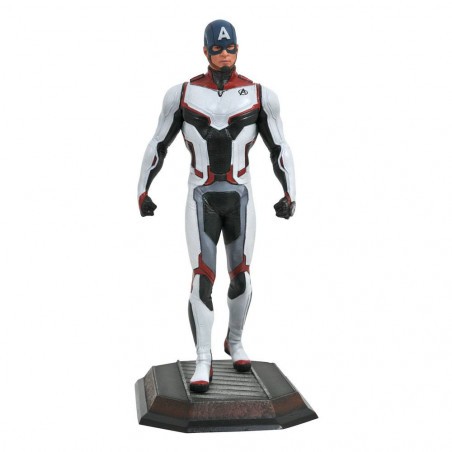 Avengers Endgame Marvel Movie Gallery Statuette Captain America (Team Suit) 23 cm 