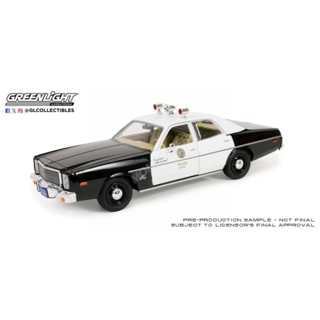 PLYMOUTH FURY 1978 "LAPD - LOS ANGELES POLICE DEPARTMENT" Die-cast 