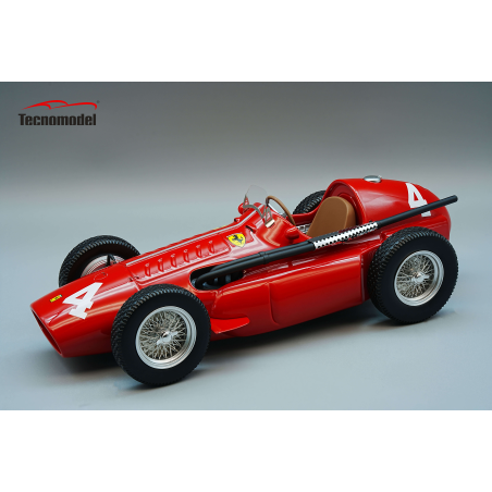 Ferrari F1 555 Super squalo Italy GP 1955 Driver Eugenio Castellotti car # 4 TECNOMODEL