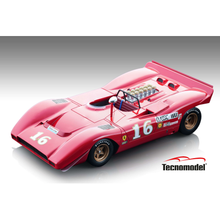 Ferrari 612P Can-Am Mid-Ohio 1969 car #16 -  3rd Place, Driver:  Chris Amon Die-cast 