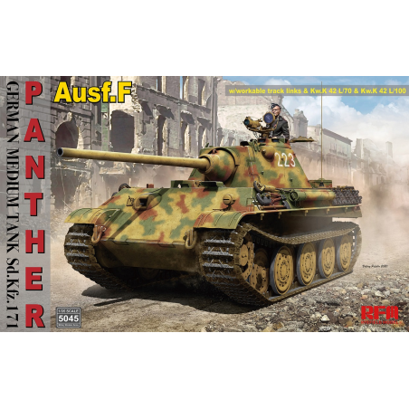 PANTHER AUSF F W/WORKABLE TRACK LINKS 