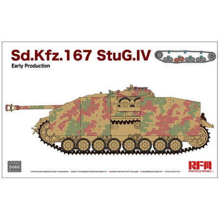 SDKFZ.167 STUG IV EARLY PRODUCTION WITH WORKABLE TRACK LINKS 