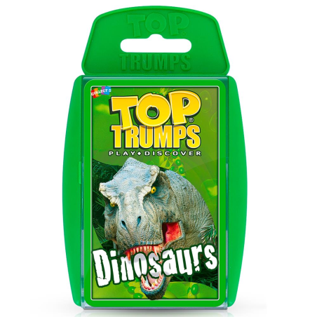 Winning Moves Top Trumps - Dinosaurs (2021 Rebrand) English Game 