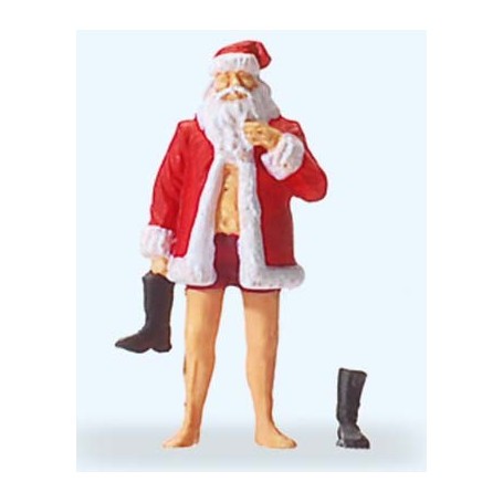Father christmas with children Figure